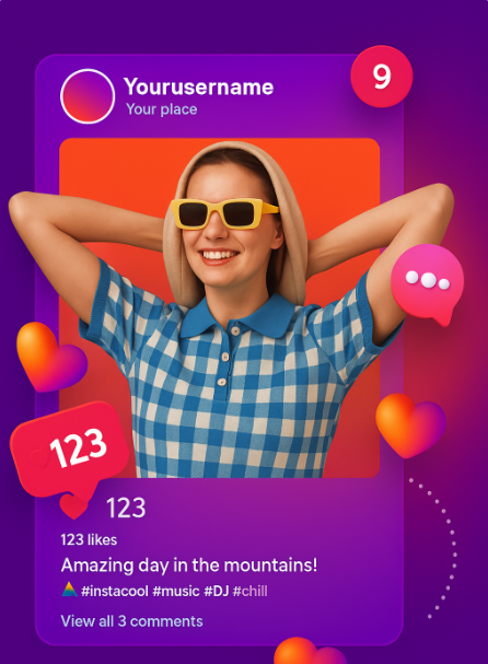Instagram post viewer