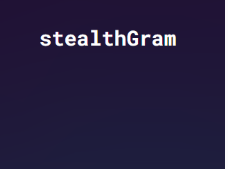 Stealthgram logo
